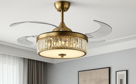 Modern Chandelier Fan: Elegance Meets Function in Home Cooling