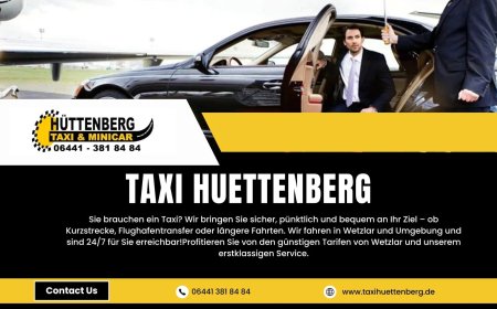 Taxi Hüttenberg – Jetzt stressfrei losfahren