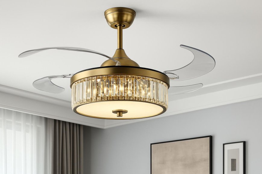 Modern Chandelier Fan: Elegance Meets Function in Home Cooling