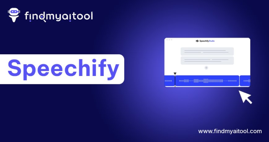 Boost Productivity with Speechify: Text-to-Speech Made Simple