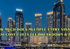 How Much Does Multiple Entry Visa to Dubai Cost? 2025 Fee Breakdown & FAQs