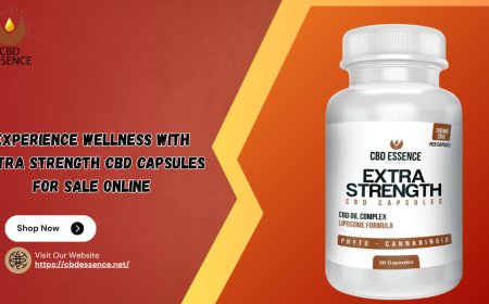 Experience Wellness with Extra Strength CBD Capsules for Sale Online