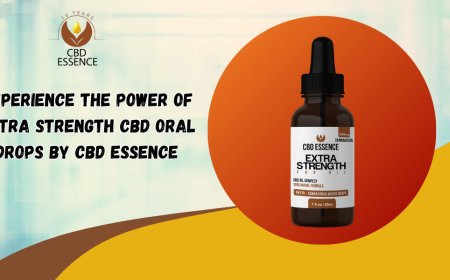 Experience the Power of Extra Strength CBD Oral Drops by CBD Essence