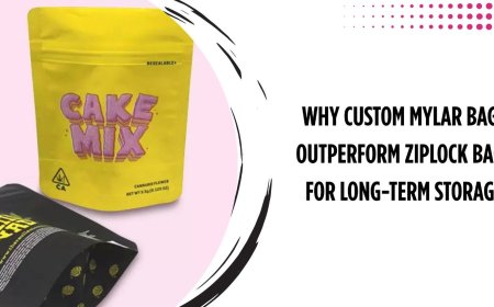 Why Custom Mylar Bags Outperform Ziplock Bags for Long-Term Storage