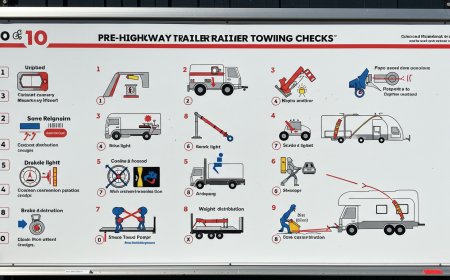 10 Things You Must Check Before Towing a Trailer on the Highway