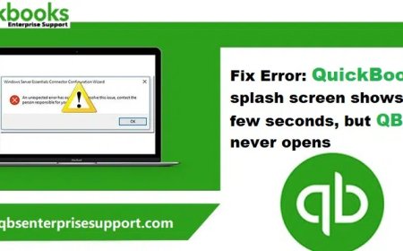 QuickBooks Not Opening? Splash Screen Blinking – Get Your Fix Today