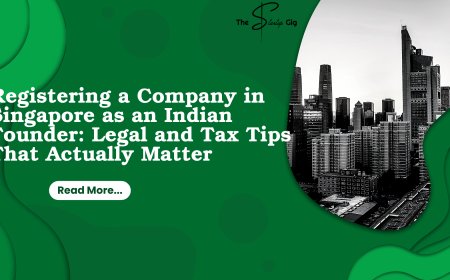 Registering a Company in Singapore as an Indian Founder: Legal and Tax Tips That Actually Matter