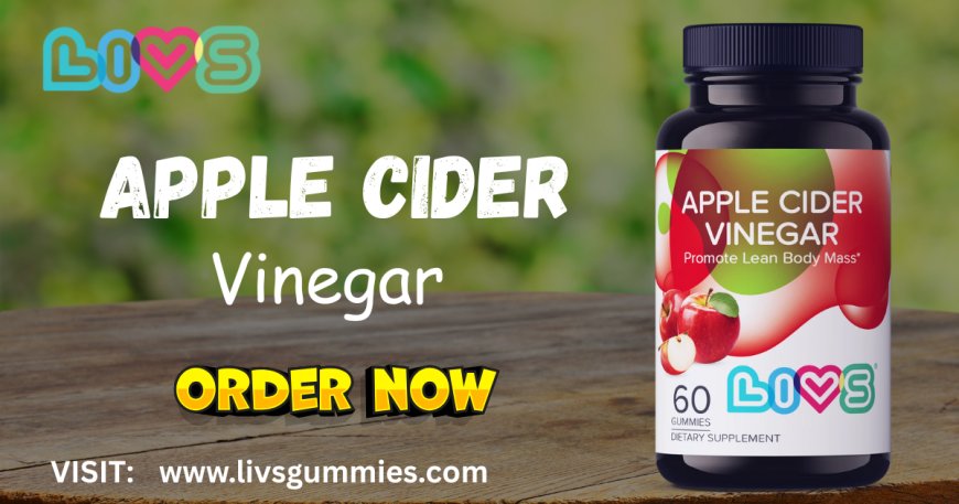 Apple Cider Gummies by LIVS – Natural Daily Digestive Boost