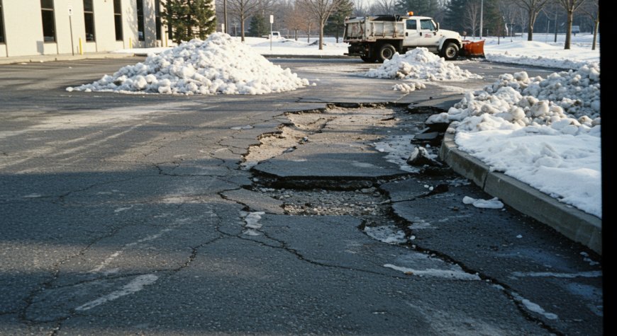 What to Do When Snow Removal Causes Damage to Your Commercial Property