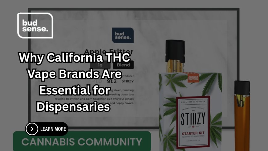 Why California THC Vape Brands Are Essential for Dispensaries