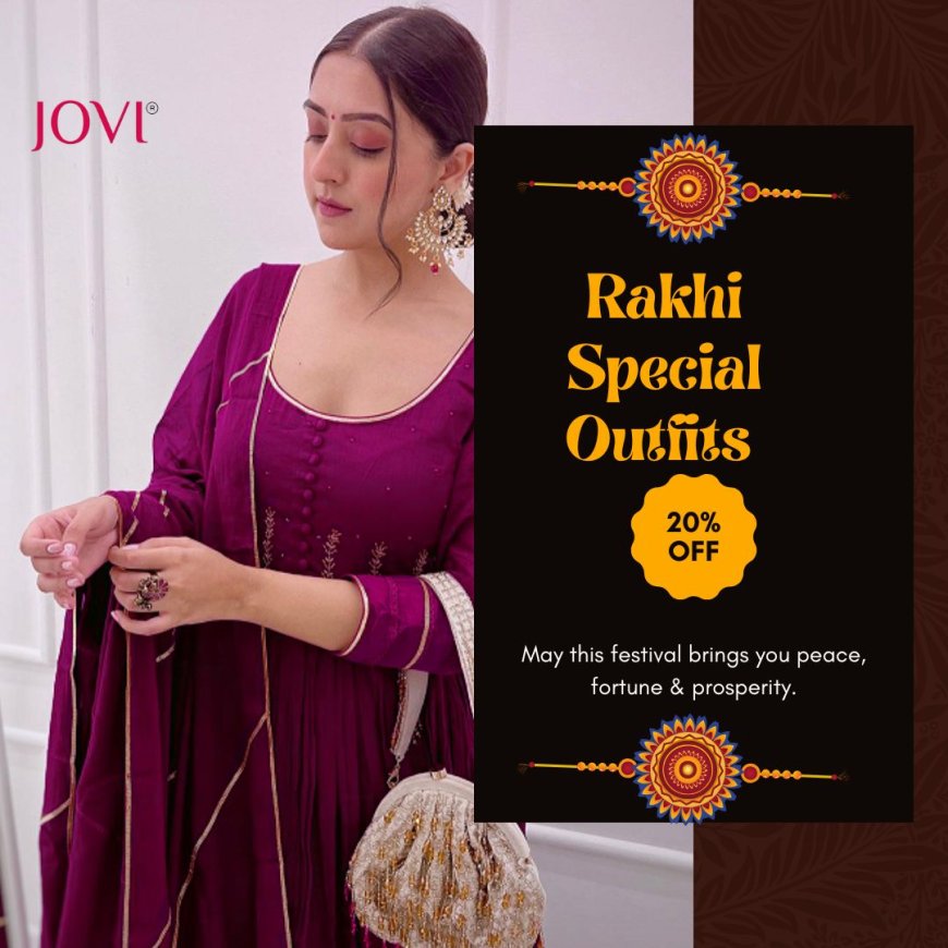 JOVI India’s Best-Selling Rakhi Outfits for Women Grab Yours!