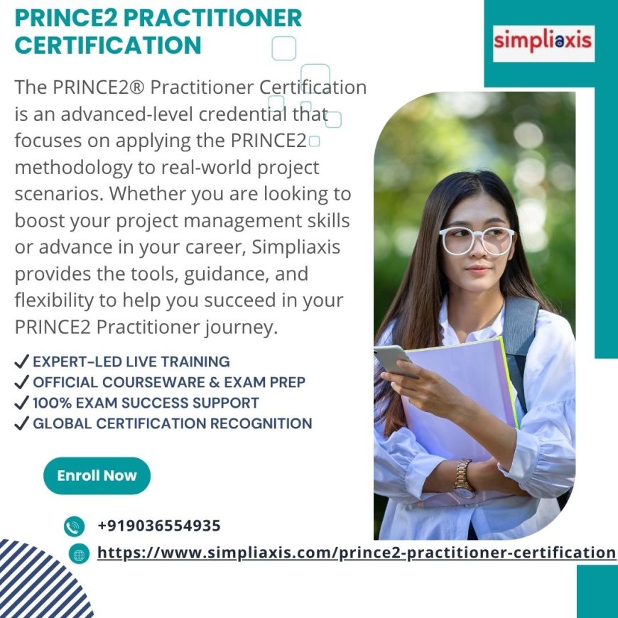 Prince2 practitioner training course - Simpliaxis