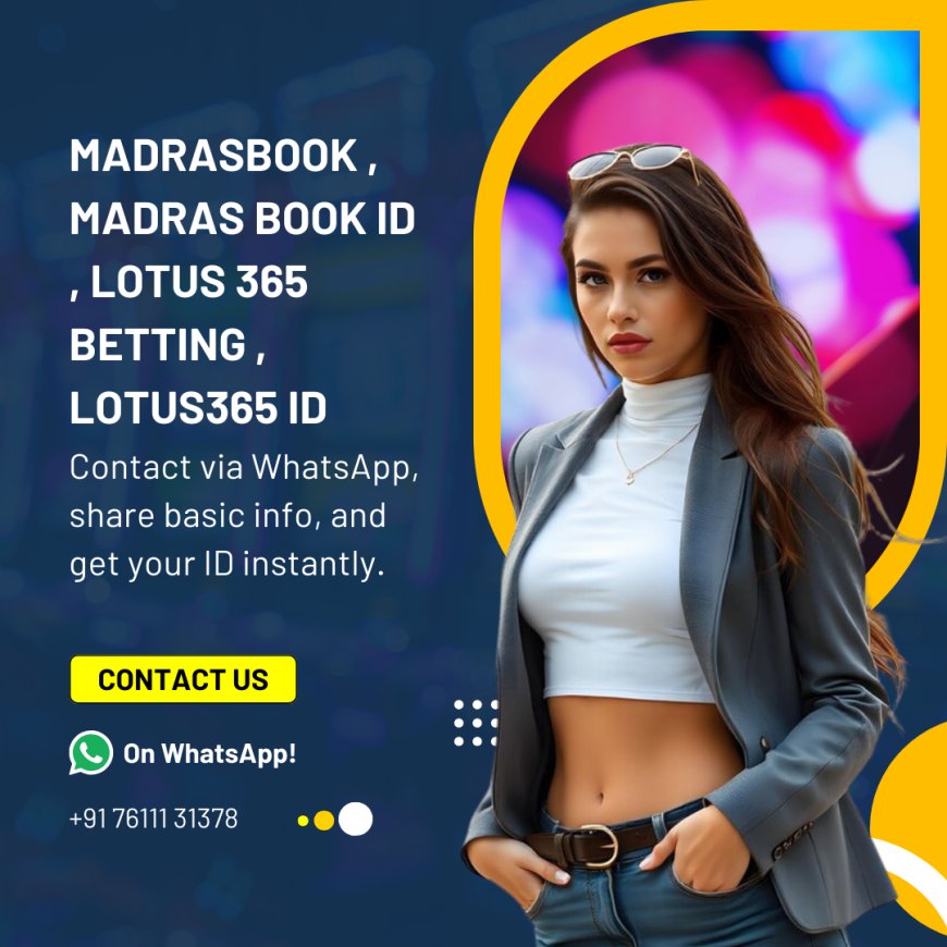 Madrasbook – Trusted Online Cricket ID Provider in India | MadrasBook
