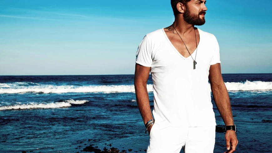 Redefining Casual Confidence with the Deep V Neck T-Shirt
